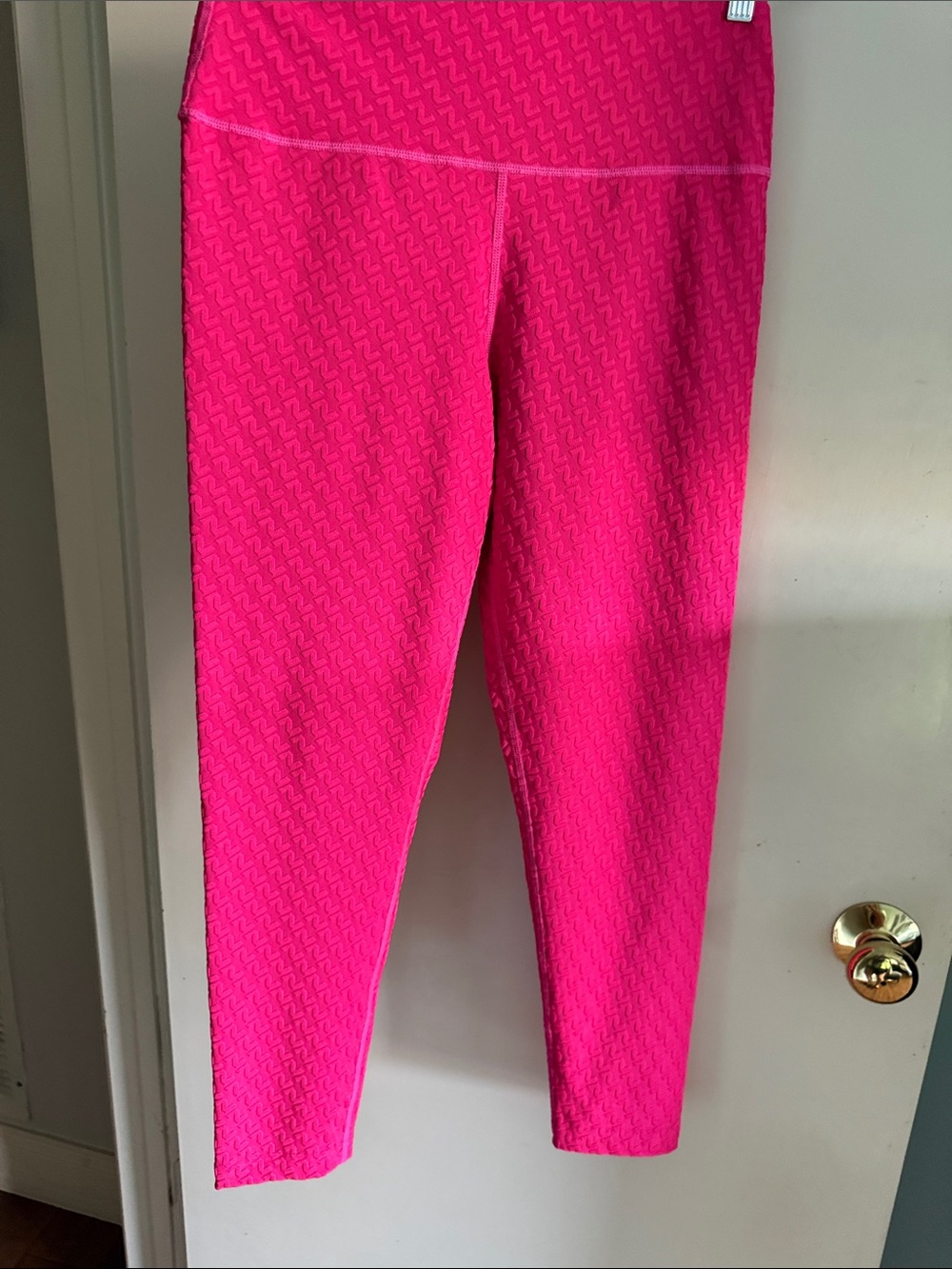 Zumba Fitness Hot Pink Textured Leggings